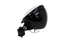 HARLEY Schwarze Spotlampen-Baugruppe mit Birne Passend für 1938-1940 EL, 1941-1957 FL,