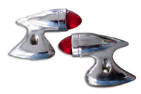 HARLEY Gunner Style Begrenzungsleuchtensatz passend für 1941-1957 FL,