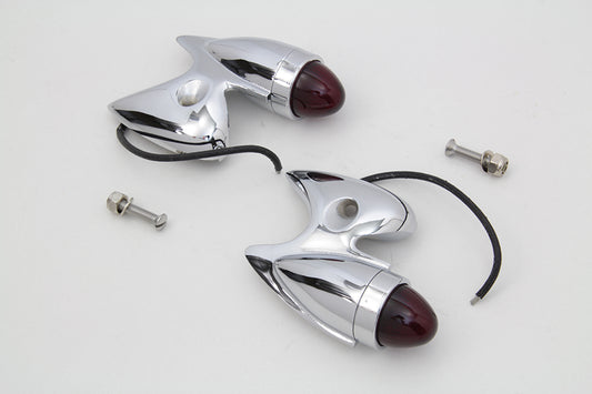 HARLEY Gunner Style Begrenzungsleuchtensatz passend für 1941-1957 FL,