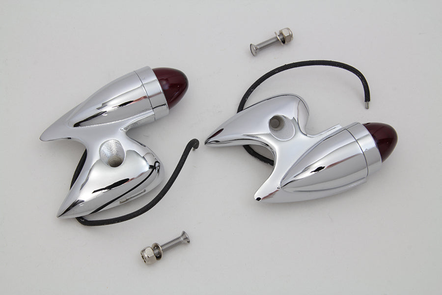 HARLEY Gunner Style Begrenzungsleuchtensatz passend für 1941-1957 FL,