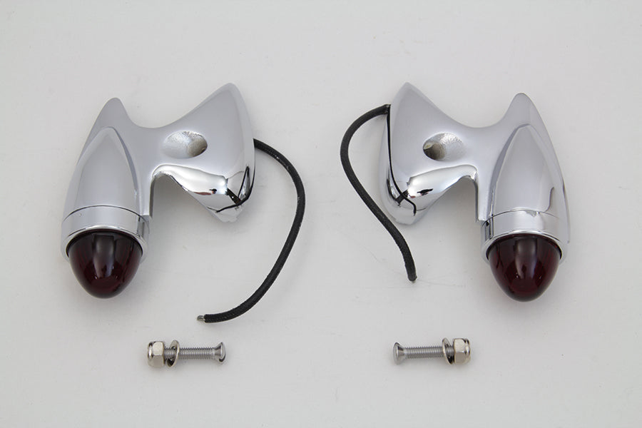 HARLEY Gunner Style Begrenzungsleuchtensatz passend für 1941-1957 FL,