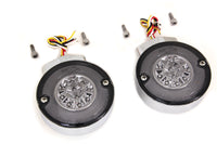 HARLEY Chrome LED Turn Signal Combo Assembly Set Fits 1989-UP FLT,   1989-UP FLST,