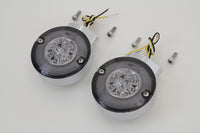 HARLEY Chrom LED Blinker Set vorne passend für 1996-UP FL,