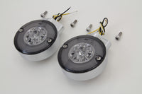 HARLEY Chrom LED Blinker Set vorne passend für 1996-UP FL,