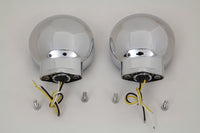 HARLEY Chrom LED Blinker Set vorne passend für 1996-UP FL,