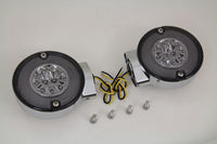 HARLEY Chrom LED Blinker Set hinten passend für FL Modelle ab 1996,