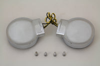 HARLEY Chrom LED Blinker Set hinten passend für FL Modelle ab 1996,