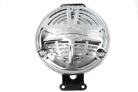 HARLEY Replica Delco Remy Chrome 6 Volt Horn fits 1942-1948 WL,   1942-1948 UL,   1942-1948 FL,   1942-1957 G,