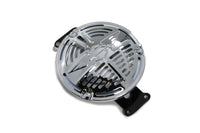 HARLEY Replica Delco Remy Chrome 6 Volt Horn fits 1942-1948 WL,   1942-1948 UL,   1942-1948 FL,   1942-1957 G,
