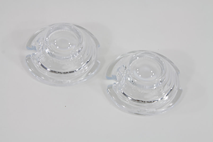 HARLEY Replica Guide Bullet Marker Lamp Set Clear fits 1948-1984 FL,   1948-1984 FLH,   1941-1947 FL,