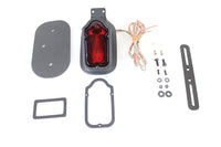 HARLEY Replica Black Tombstone Style Tail Lamp Assembly fits 1947-1954 FL,   1947-1954 EL,   1947-1954 G,