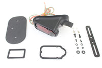 HARLEY Replica Black Tombstone Style Tail Lamp Assembly fits 1947-1954 FL,   1947-1954 EL,   1947-1954 G,