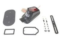 HARLEY Replica Black Tombstone Style Tail Lamp Assembly fits 1947-1954 FL,   1947-1954 EL,   1947-1954 G,