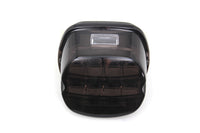 HARLEY Rückleuchtenbaugruppe LED Laydown Style Rauchschwarz Passend für 1999-UP FLT,