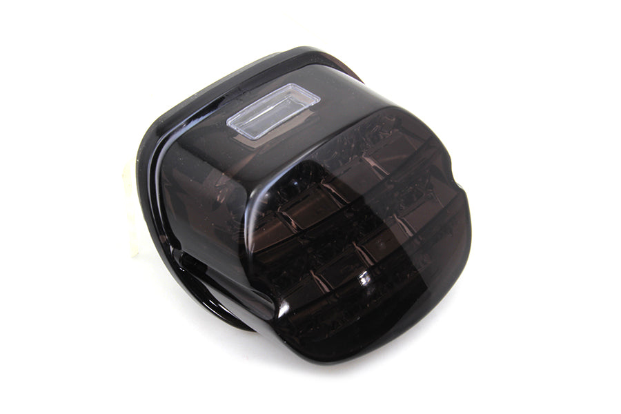 HARLEY Rückleuchtenbaugruppe LED Laydown Style Rauchschwarz Passend für 1999-UP FLT,