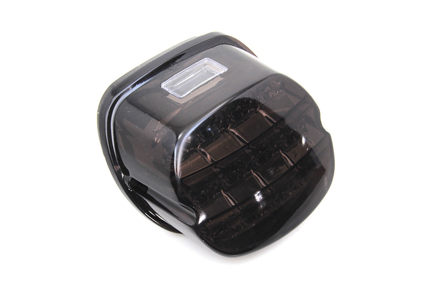 HARLEY Rückleuchtenbaugruppe LED Laydown Style Rauchschwarz Passend für 1999-UP FLT,