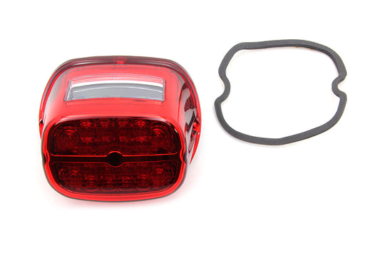 HARLEY Red LED Tail Lamp fits 1999-UP FXST,   1999-UP XL,   1999-UP FLT,   1999-2017 FXD,