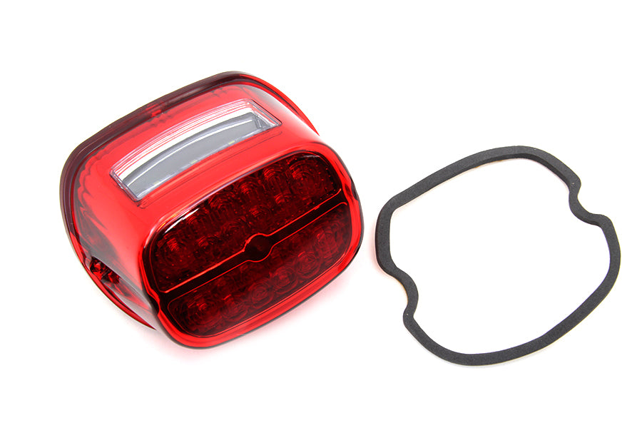 HARLEY Red LED Tail Lamp fits 1999-UP FXST,   1999-UP XL,   1999-UP FLT,   1999-2017 FXD,