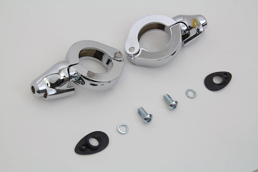 HARLEY Chrom Blinker Verlegung Kit 41mm Gabel Passt 0-  Custom, Anwendung