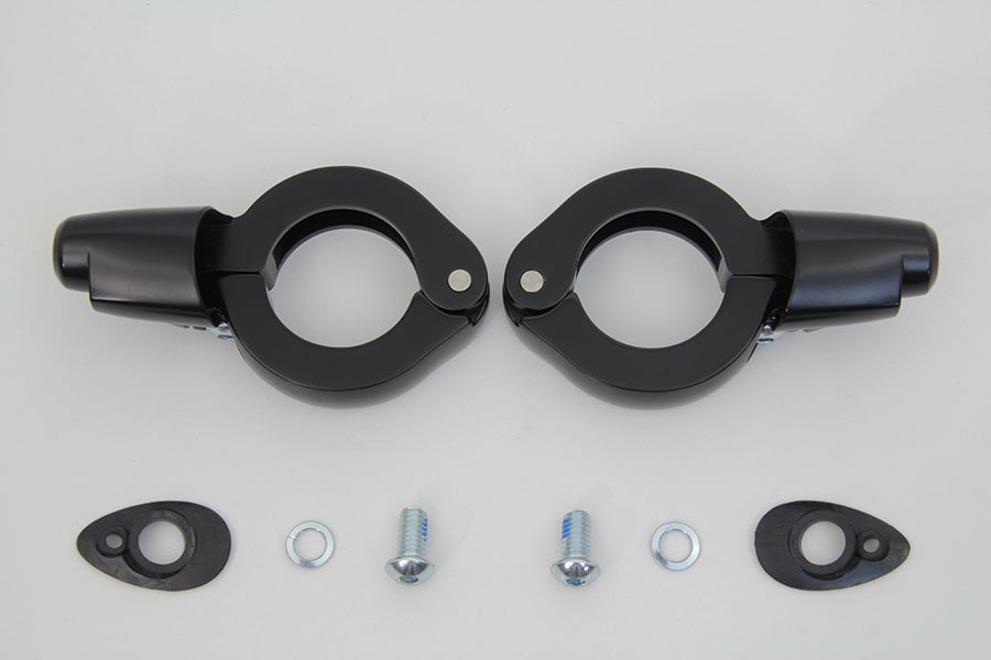 HARLEY Schwarzer Blinker-Verlegungssatz 41mm Gabeln Passt 0- Spezialanfertigung, Anwendung