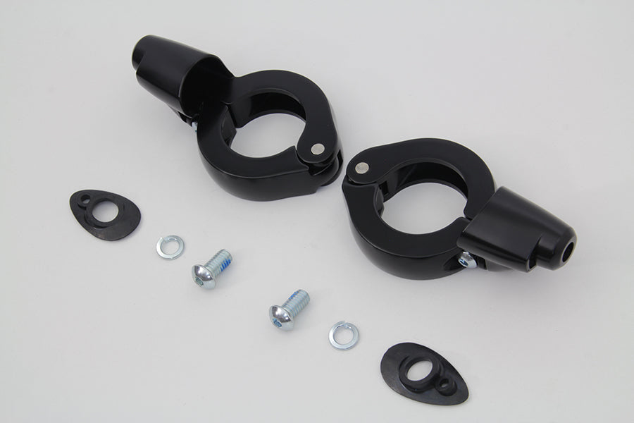 HARLEY Schwarzer Blinker-Verlegungssatz 41mm Gabeln Passt 0- Spezialanfertigung, Anwendung