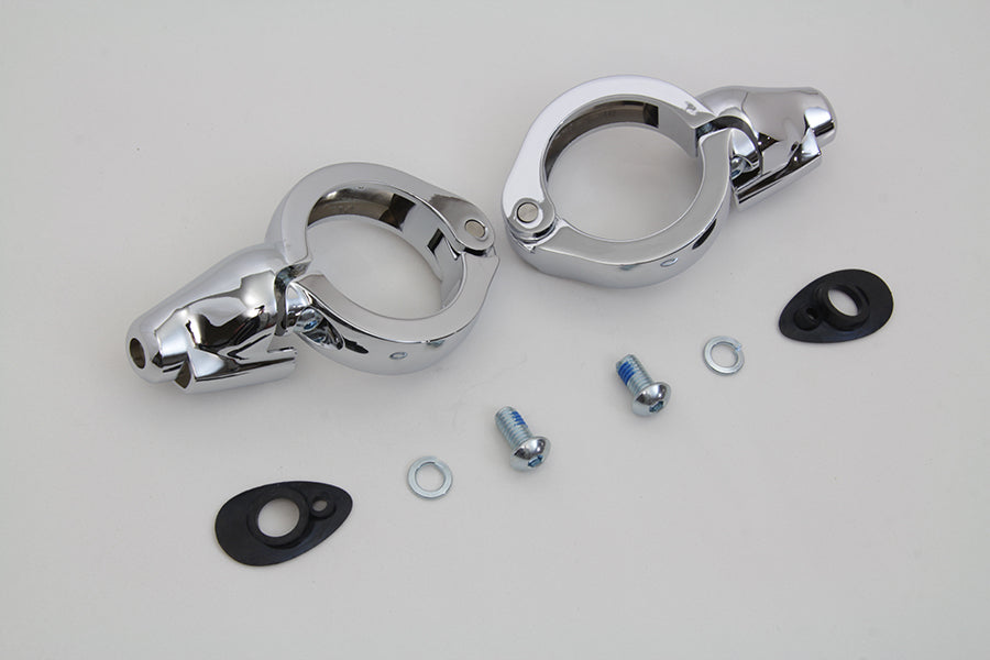 HARLEY Chrom Blinker Verlegungskit 49mm Gabeln Passend für 0-  Custom, Anwendung