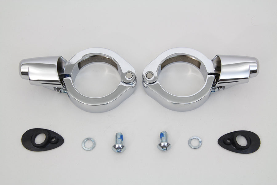 HARLEY Chrom Blinker Verlegungskit 49mm Gabeln Passend für 0-  Custom, Anwendung