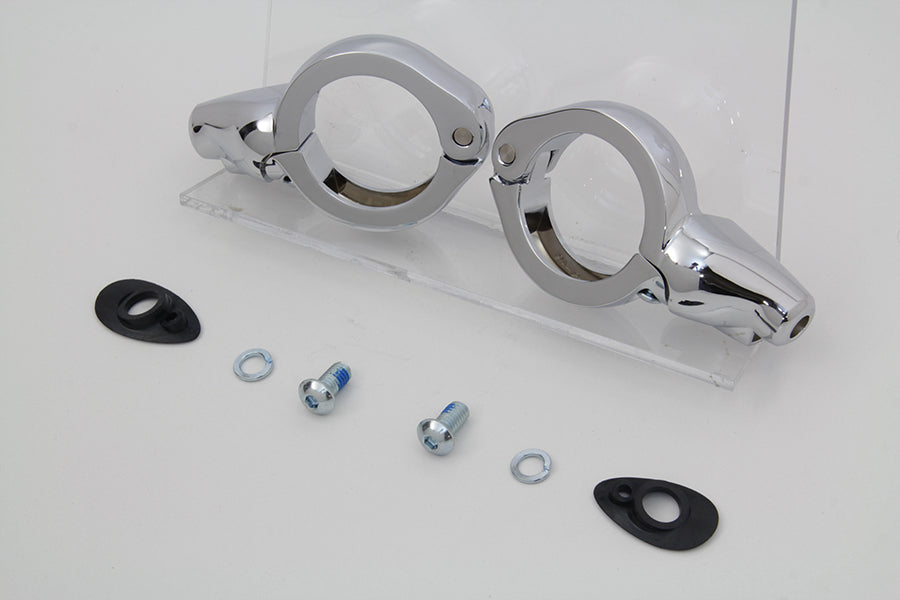 HARLEY Chrom Blinker Verlegungskit 49mm Gabeln Passend für 0-  Custom, Anwendung