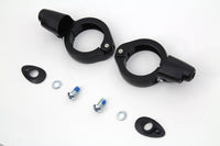HARLEY Schwarz Blinker Verlagerung Kit 49mm Gabeln Passend für 0-  Custom, Anwendung