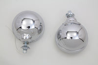 HARLEY Chrom FL Zusatzscheinwerfer Set Passend für 1960-1984 FL,   1986-2017 FLST,   1980-UP FLT,