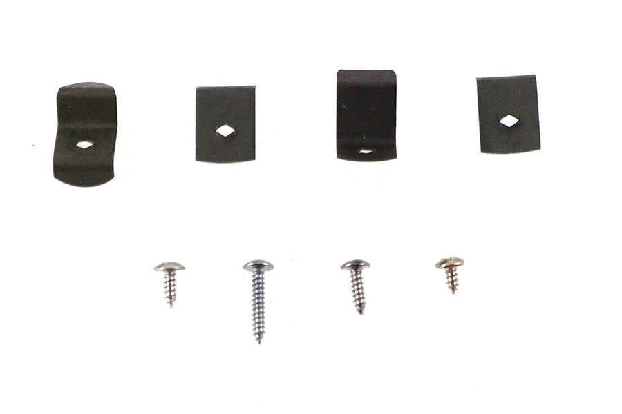 HARLEY Beehive-Linsen-Clip-Set Raw, passend für 1942-1946 EL, 1942-1946 FL, 1942-1946 W,