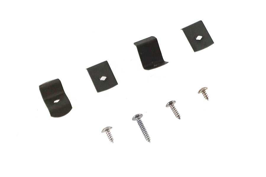 HARLEY Beehive-Linsen-Clip-Set Raw, passend für 1942-1946 EL, 1942-1946 FL, 1942-1946 W,
