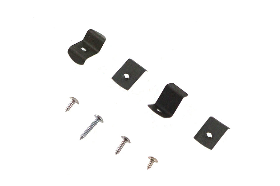 HARLEY Beehive-Linsen-Clip-Set Raw, passend für 1942-1946 EL, 1942-1946 FL, 1942-1946 W,