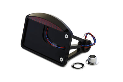 HARLEY Schwarze LED-Rückleuchtenbaugruppe im Slice-Stil Passt für 1984-2007 FXST, 1986-2007 FLST, 2006-2007 F