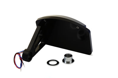 HARLEY Schwarze LED-Rückleuchtenbaugruppe im Slice-Stil Passt für 1984-2007 FXST, 1986-2007 FLST, 2006-2007 F