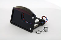 HARLEY Schwarze LED-Rückleuchtenbaugruppe im Slice-Stil Passt für 1984-2007 FXST, 1986-2007 FLST, 2006-2007 F