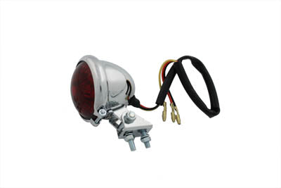HARLEY Round LED Tail Lamp with Red Lens fits 0-  Custom, application