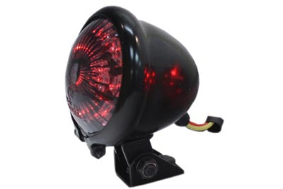 HARLEY Round LED Tail Lamp with Smoked Lens fits 0-  Custom, application