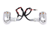 HARLEY Chrom Bullet Markierungsleuchten-Set, passend für 0- Custom, Anwendung