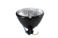 HARLEY Spring Fork Style Headlamp Assembly Black Fits 0-  Custom, application