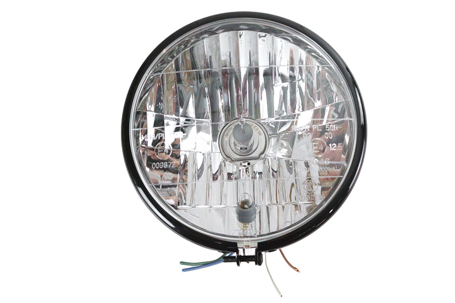 HARLEY Spring Fork Style Headlamp Assembly Black Fits 0-  Custom, application