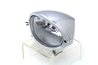 HARLEY Chrome Oval Style Headlamp fits 0-  Custom,