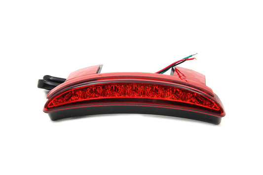 HARLEY Slice Style LED Fender Mount Tail Lamp fits 2004-2013 XL,