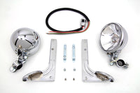 HARLEY Zusatzscheinwerfer-Kit Passend für FL-Modelle Baujahr 1949–1963,