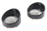 HARLEY Deuce Style Blinker-Visier Set Smoke passt 0- Custom, Anwendung