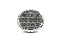 HARLEY Cyron Urban 7 Zoll LED-Scheinwerfer verchromt, passend für 1984-UP FLT, 1986-2013 FLST,