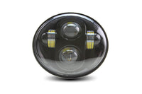 HARLEY Cyron Urban 5-3/4 Zoll LED-Scheinwerfereinheit Schwarz Passend für 1971-1984 FX, 1965-UP XL, 1984-UP FXS