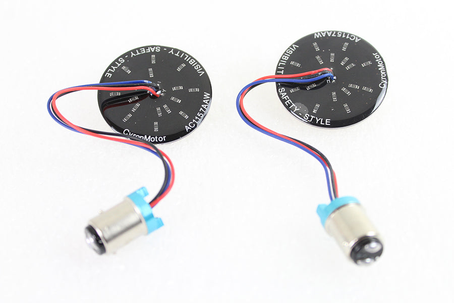 HARLEY Cyron Wide View Blinker-Einsatz-Set passend für 0-  Custom, Anwendung