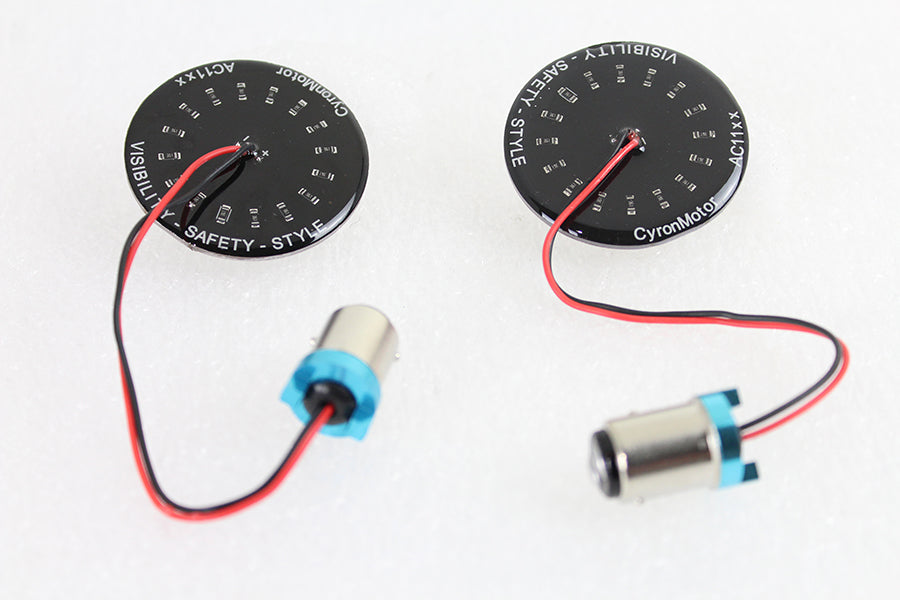 HARLEY Cyron Wide View Blinker-Einsatz-Set passend für 0- Custom, Anwendung