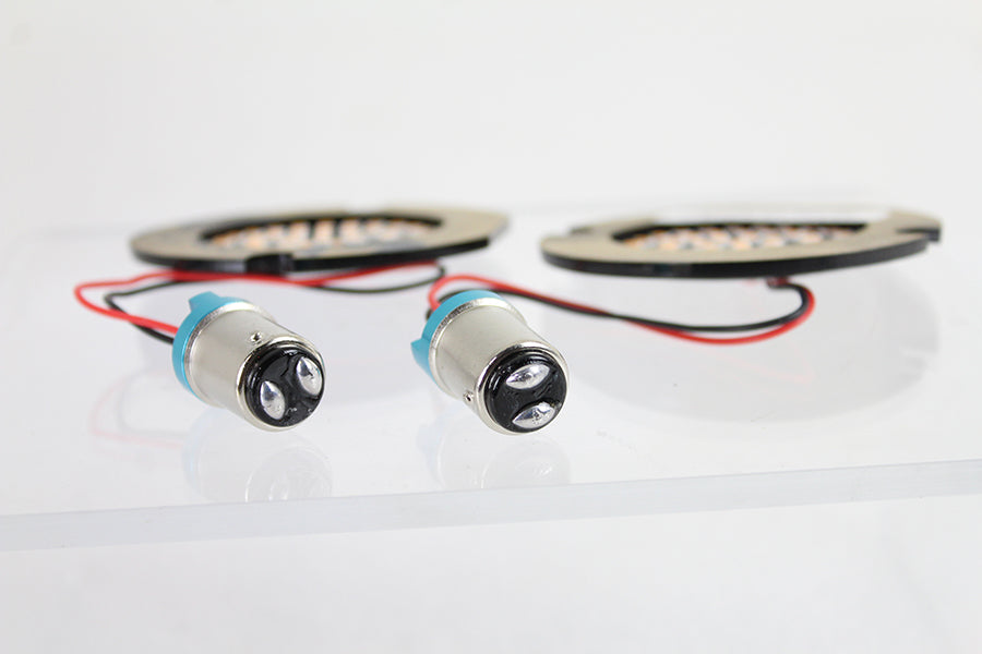 HARLEY Cyron Wide View Blinker Einsatz Set Passend für 0-  Custom, Anwendung
